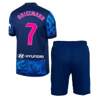 Atletico Madrid Antoine Griezmann #7 3rd trikot Kinder 2024-25 Kurzarm (+ Kurze Hosen)